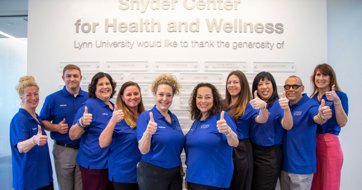 The Addition of Lynn’s Snyder Center for Health and Wellness Brings a Warm Welcome to Campus