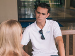 Students chat about the online psychology degree program.