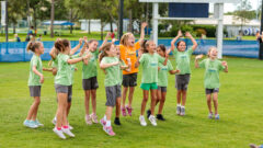 Campers at Lynn University's Pine Tree Camps.
