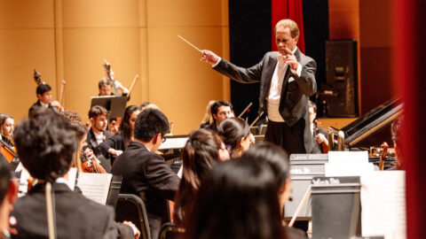Philharmonia performs in the Wold Performing Arts Center