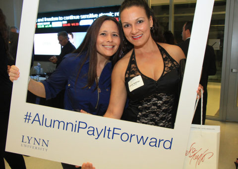 Alumni dedicated time and funds toward the pay it forward scholarship.