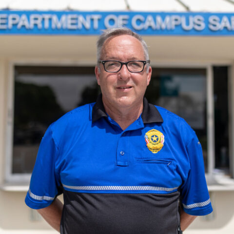 Chief of campus safety and security, John McAvoy