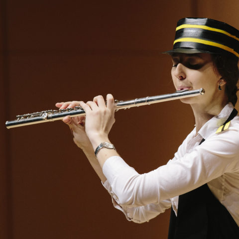 Woodwinds' student at the Conservatory of Music