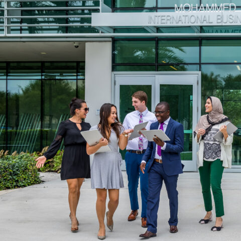 Students at Lynn University.