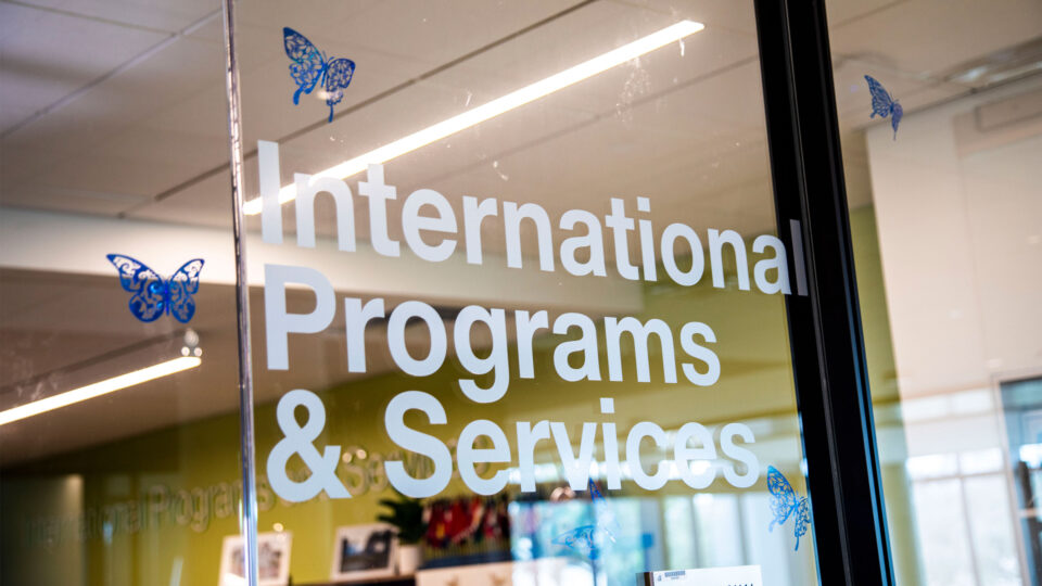 The International Programs and Services Center in The University Center.