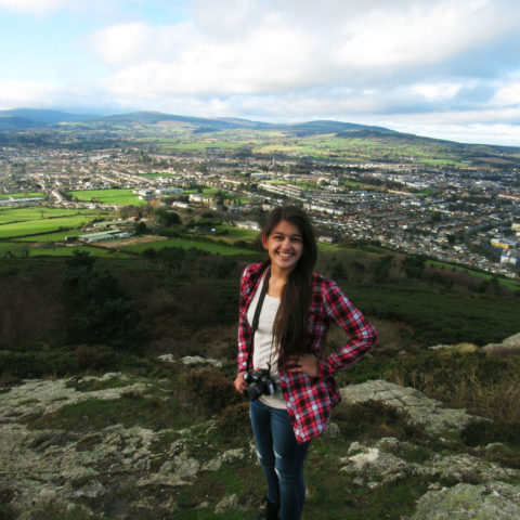 Tessa Thompson studies abroad in Ireland.